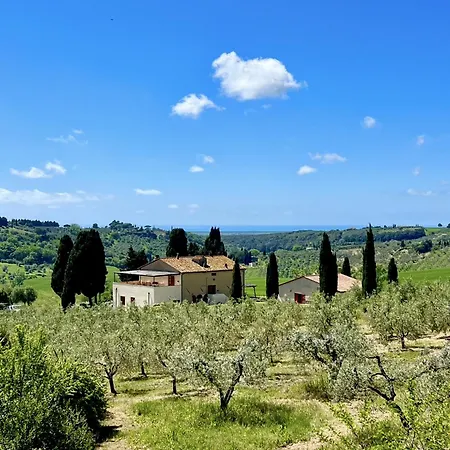 公寓 Fattoria Podere I Luoghi 卡萨莱马里蒂莫